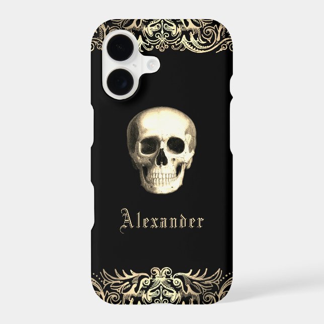 Gothic Skull Personalized (Back)