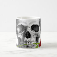 Gothic Skull Rose Horror Fantasy