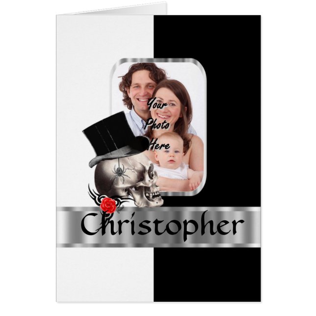 Gothic skull tattoo (Front)