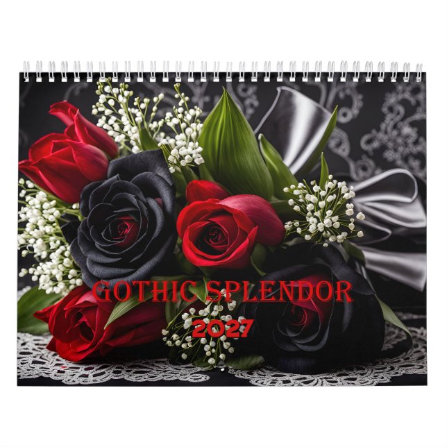 Gothic Splendour Calendar (Cover)