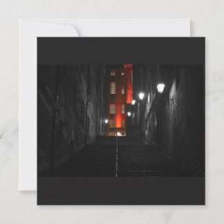 Gothic Staircase Invitation