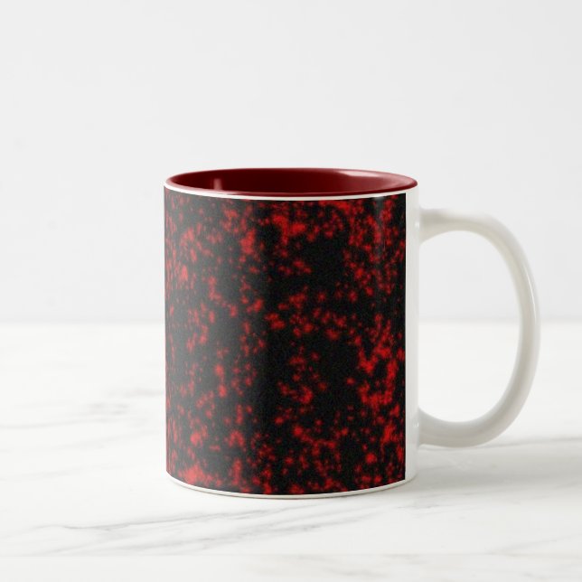 gothic stars Two-Tone coffee mug (Right)