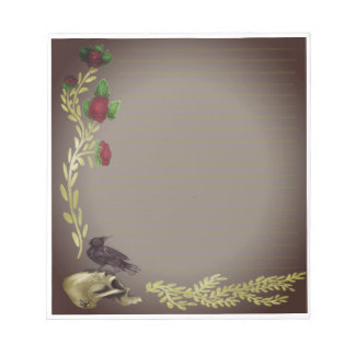 Gothic Stationary Notepad