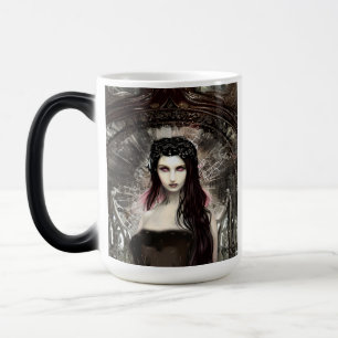 Gothic Steampunk Fallen Angel AI Art Magic Mug