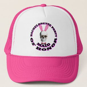 Gothic steampunk maid of honour trucker hat