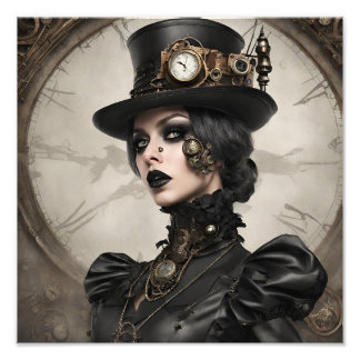 Gothic Steampunk Photo Print