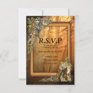 Gothic - Steampunk RSVP - Leather Craft Frame
