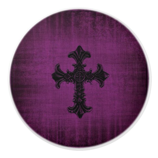 Gothic Style Door or Drawer Knob (Front)