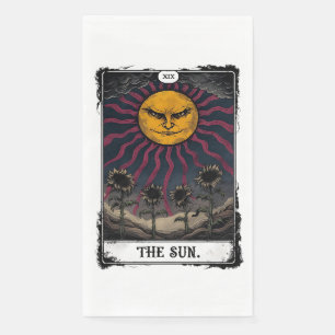 Gothic Sun tarot Napkin