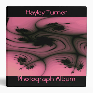 Gothic Swirls Custom Avery Binder