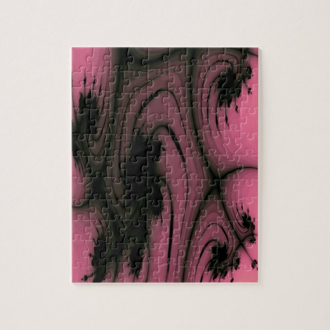 Gothic Swirls Difficult Puzzle (Vertical)