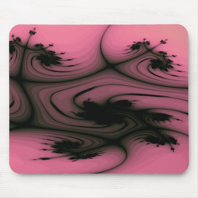 Gothic Swirls Mousepad (Front)