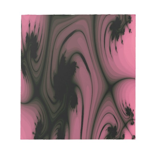 Gothic Swirls Notepad (Front)