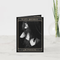 Gothic Tarot Photo Black Gold Birthday