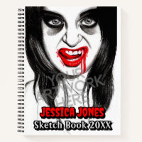 Gothic Teen Girl Your Artwork Name Photo Sketch