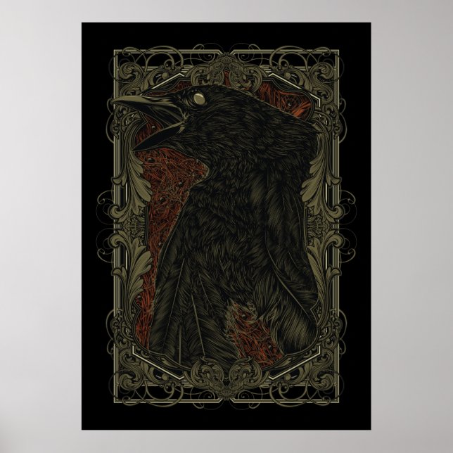 Gothic The Dead Crow Poster (Front)