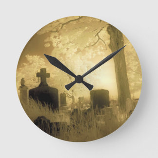 Gothic Time Round Clock