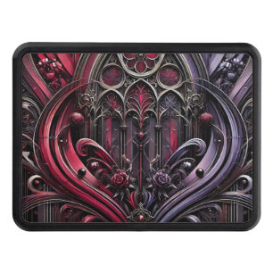 Gothic Trailer Hitch Cover – Durable & Stylish