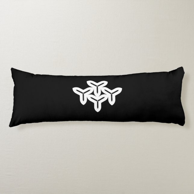 Gothic Tri-blade Body Pillow (Front)