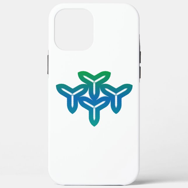 Gothic Tri-blade Case-Mate iPhone Case (Back)
