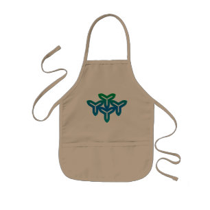 Gothic Tri-blade Kids Apron