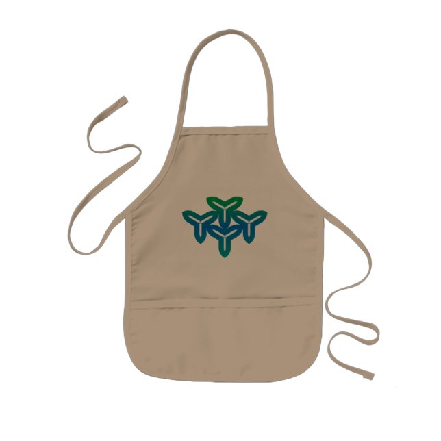 Gothic Tri-blade Kids Apron (Front)