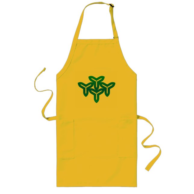 Gothic Tri-blade Long Apron (Front)