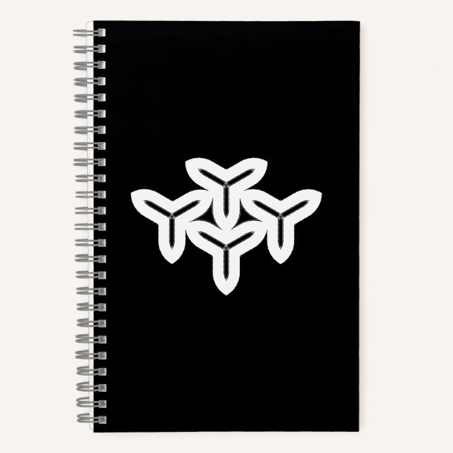 Gothic Tri-blade Notebook (Front)