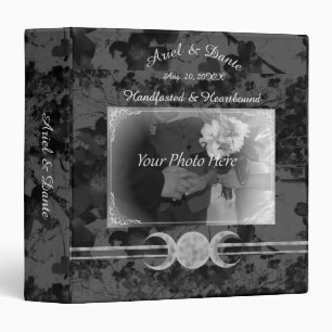 Gothic Triple Moon Handfasting Ste Binder
