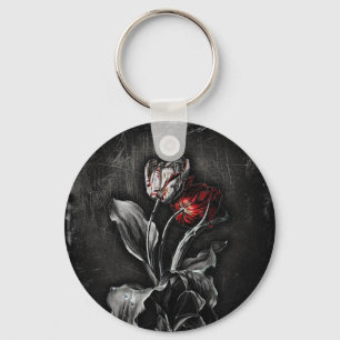 Gothic Tulips Keychain