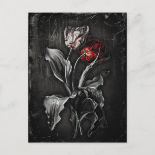 Gothic Tulips Postcard