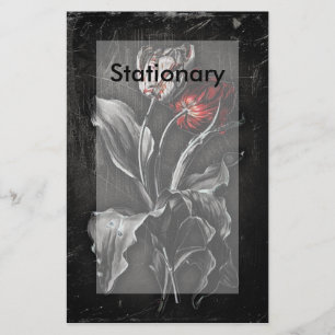 Gothic Tulips Stationery