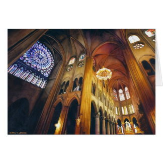"Gothic Twist" Notre Dame Cathedral Watercolor
