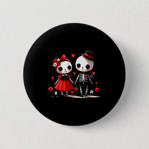 Gothic Valentine 2 Inch Round Button
