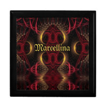 Gothic Valentine Gold Hearts Dark Arts