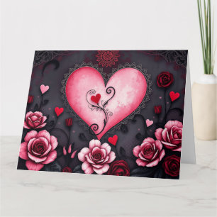 Gothic Valentines Card