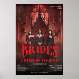 Gothic Vampire Brides Crimson Throne Poster