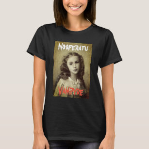 Gothic Vampire Girl T-shirt. T-Shirt