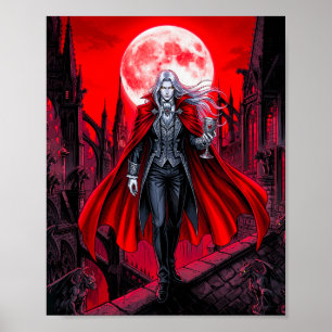 Gothic Vampire Lord Poster
