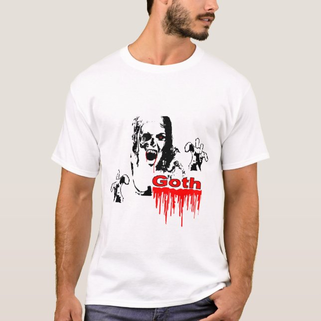 Gothic Vampire T-Shirt (Front)