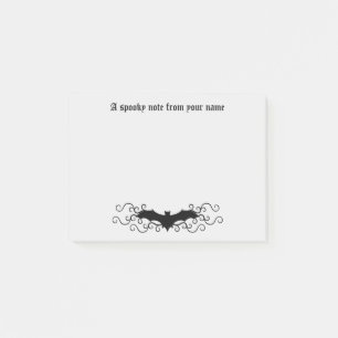 Gothic Victorian bat spooky Post-it Notes
