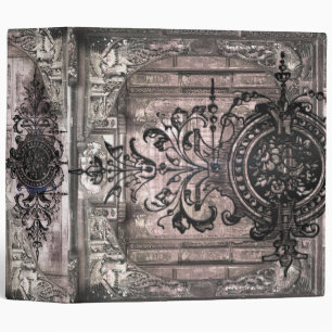 Gothic Victorian Orate Renaissance Ancient Tome Binder