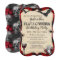 Gothic Vintage Halloween Birthday Party Invitation