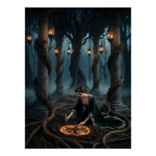 Gothic Virgo - Earth ritual Poster