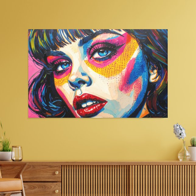 GOTHIC WASTELAND  CANVAS PRINT (Insitu(LivingRoom))