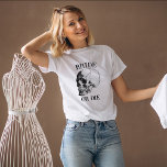 Gothic Wedding Bachelorette Party Custom Skull T-Shirt<br><div class="desc">Looking for a unique and special gift for your gothic wedding bachelor party bride? Look no further than our custom t-shirts! These shirts are perfect for any dark fairytale wedding or til death do we part event. Our t-shirts come in a variety of colours and designs, so you can find...</div>