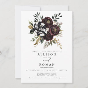 Gothic Wedding Invitation
