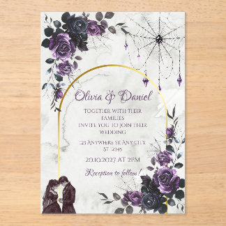 Gothic Wedding Invitation