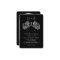 Gothic Wedding Invite, Moody Till Death Wedding