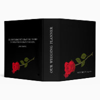 Gothic Wedding Planner Bloody Rose Photo and Quote